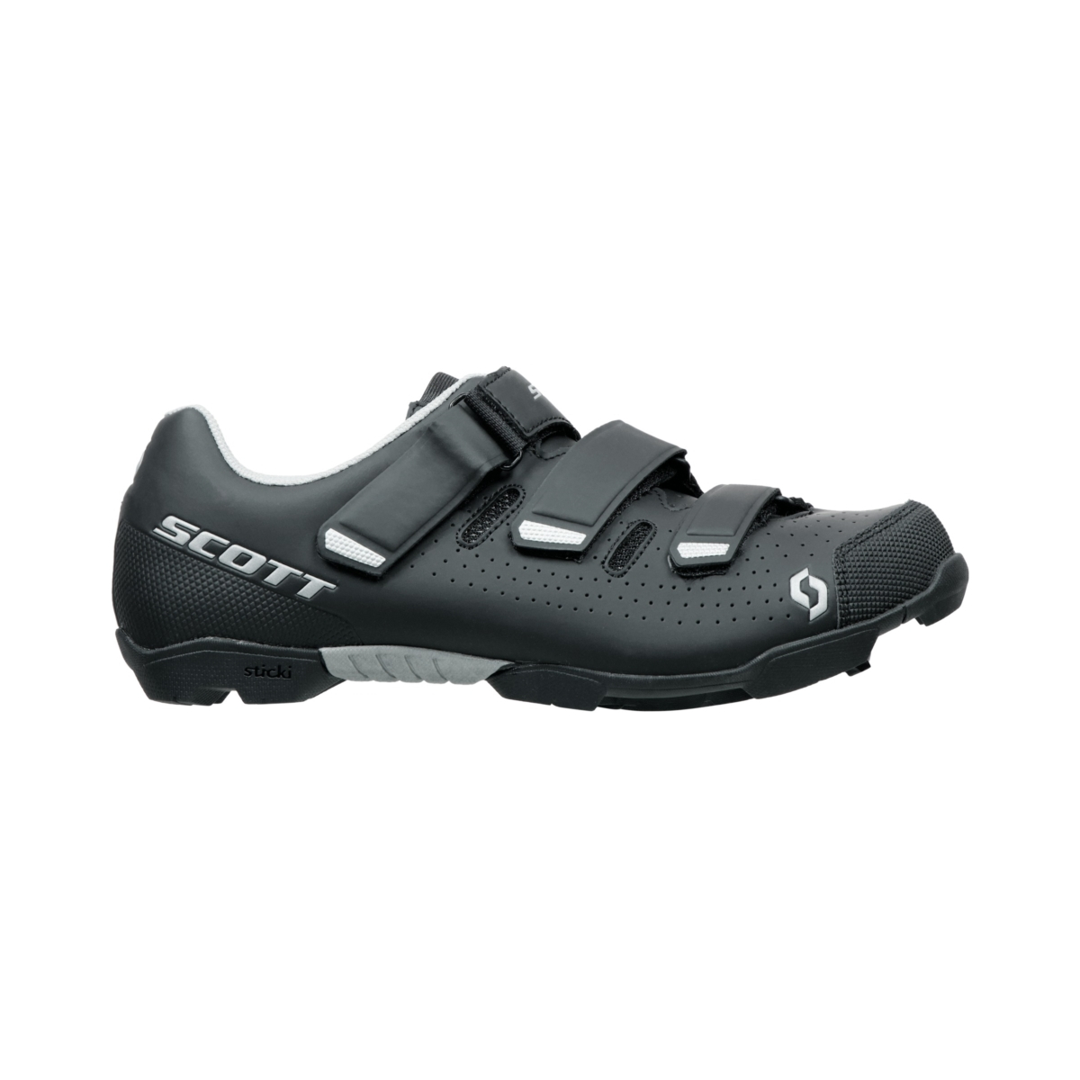 Buty rowerowe MTB SCOTT COMP RS - blk/silv -2022