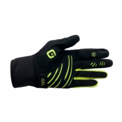Rękawiczki ALE Cycling Wind Protection-blk/yel2022