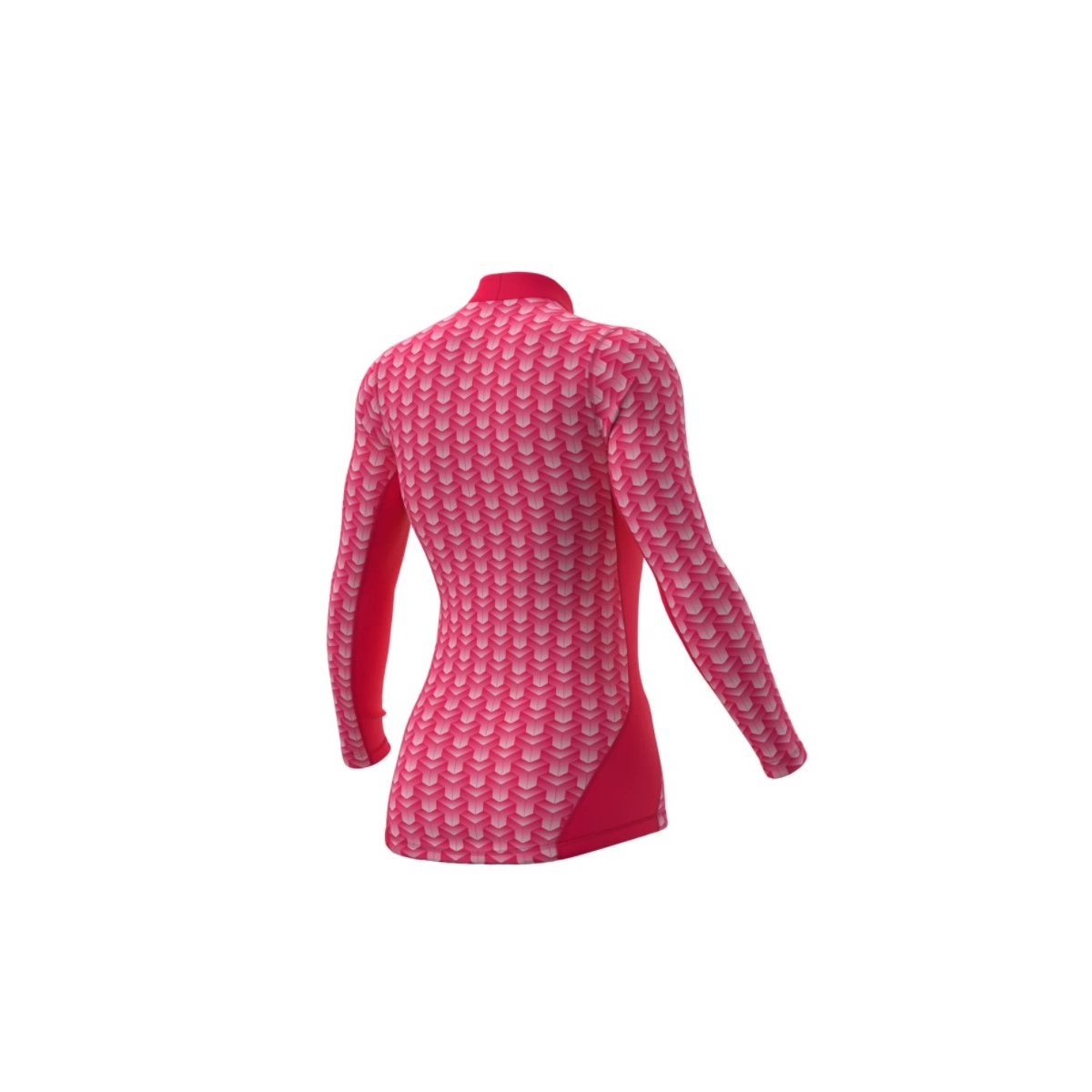 Koszulka termoaktywna damska Alé Cubes-pink-2022 Koszulka termoaktywna damska Alé Cubes-pink-2022