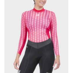 Koszulka termoaktywna damska Alé Cubes-pink-2022 Koszulka termoaktywna damska Alé Cubes-pink-2022