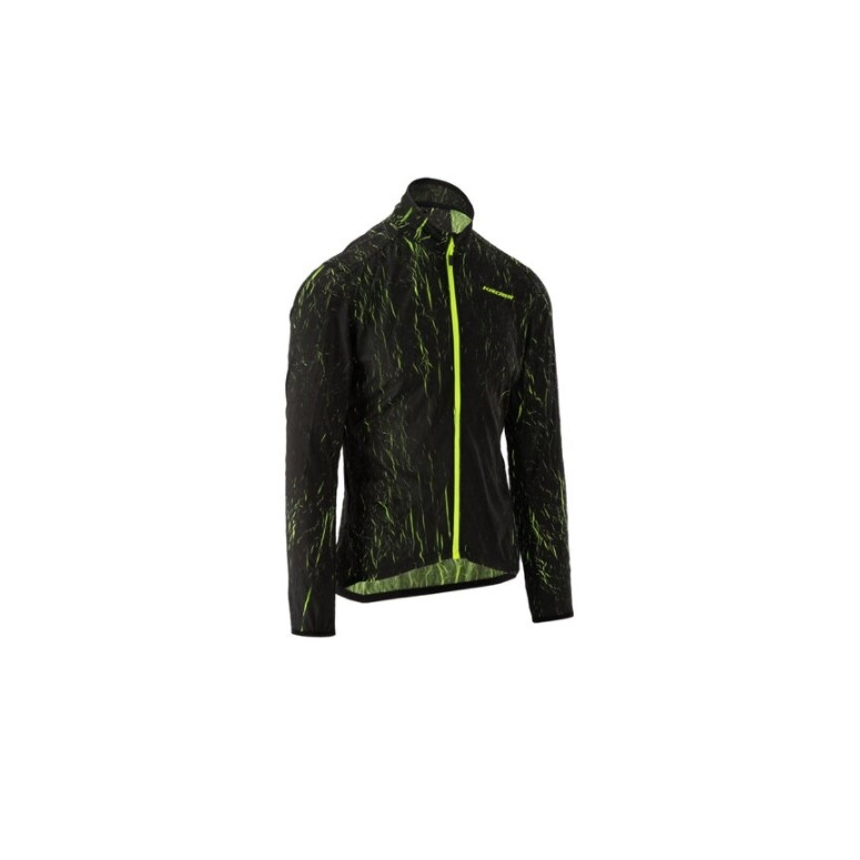 Kurtka KROSS ETHER - czarno/zielony Kurtka KROSS ETHER - czarno/zielony