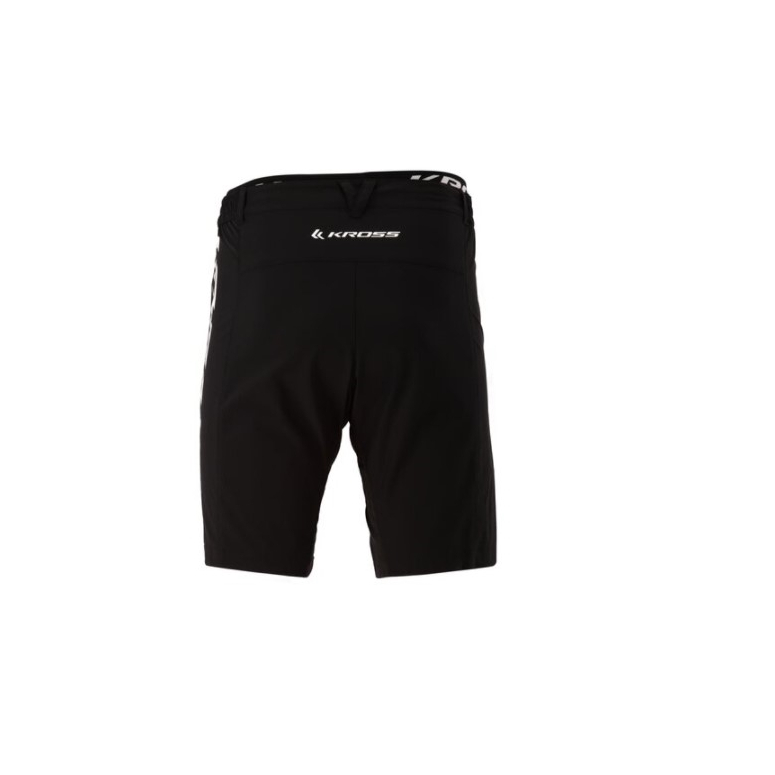 Spodenki męskie KROSS LOGGER - black Spodenki męskie KROSS LOGGER - black