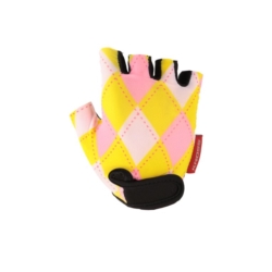 Rękawiczki dziecięce KROSS Joy - yellow/pink Rękawiczki dziecięce KROSS Joy - yellow/pink