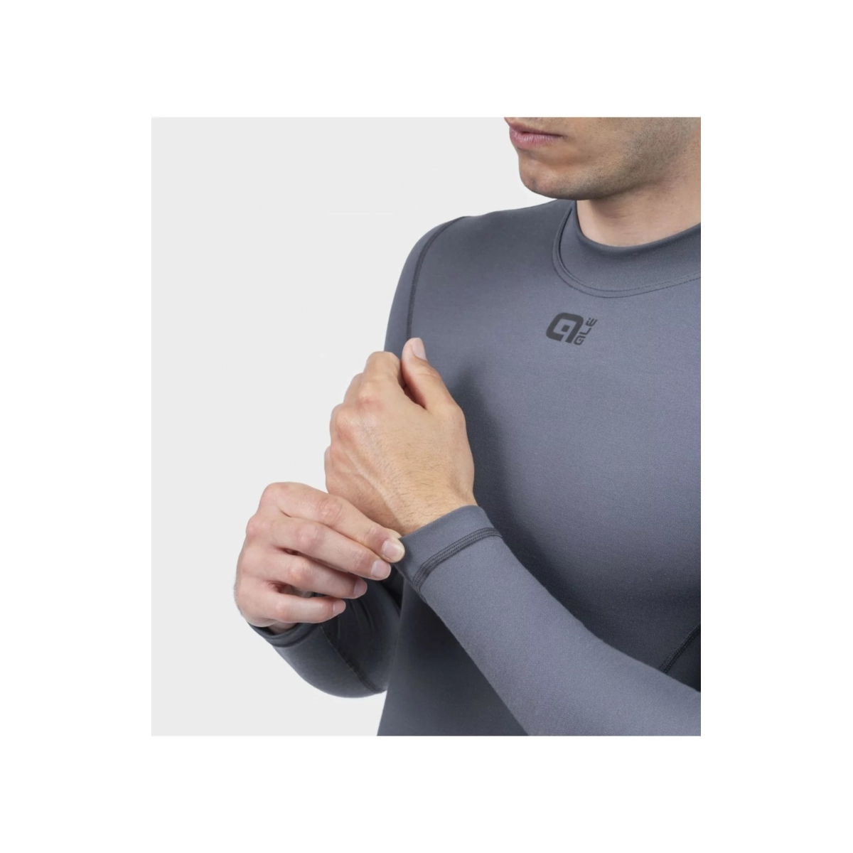 Koszulka termoaktywna męska Alé Cycling Heat - gre Koszulka termoaktywna męska Alé Cycling Heat - gre