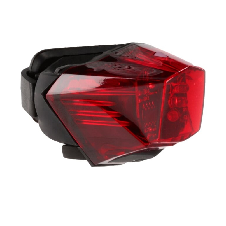 Lampka tylna KROSS Red Dral - black