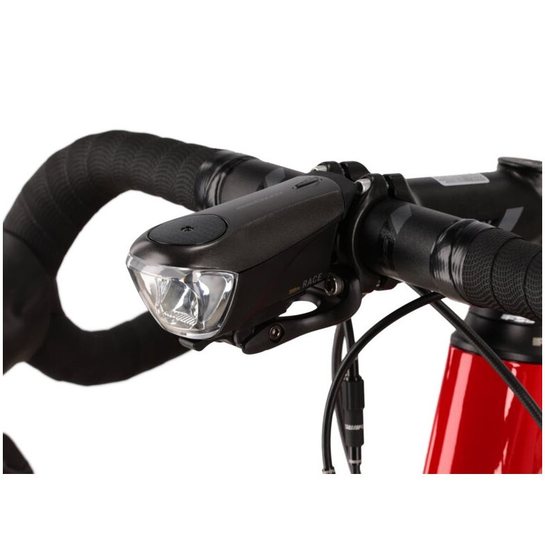 Lampka przednia KROSS Race - black Lampka przednia KROSS Race - black