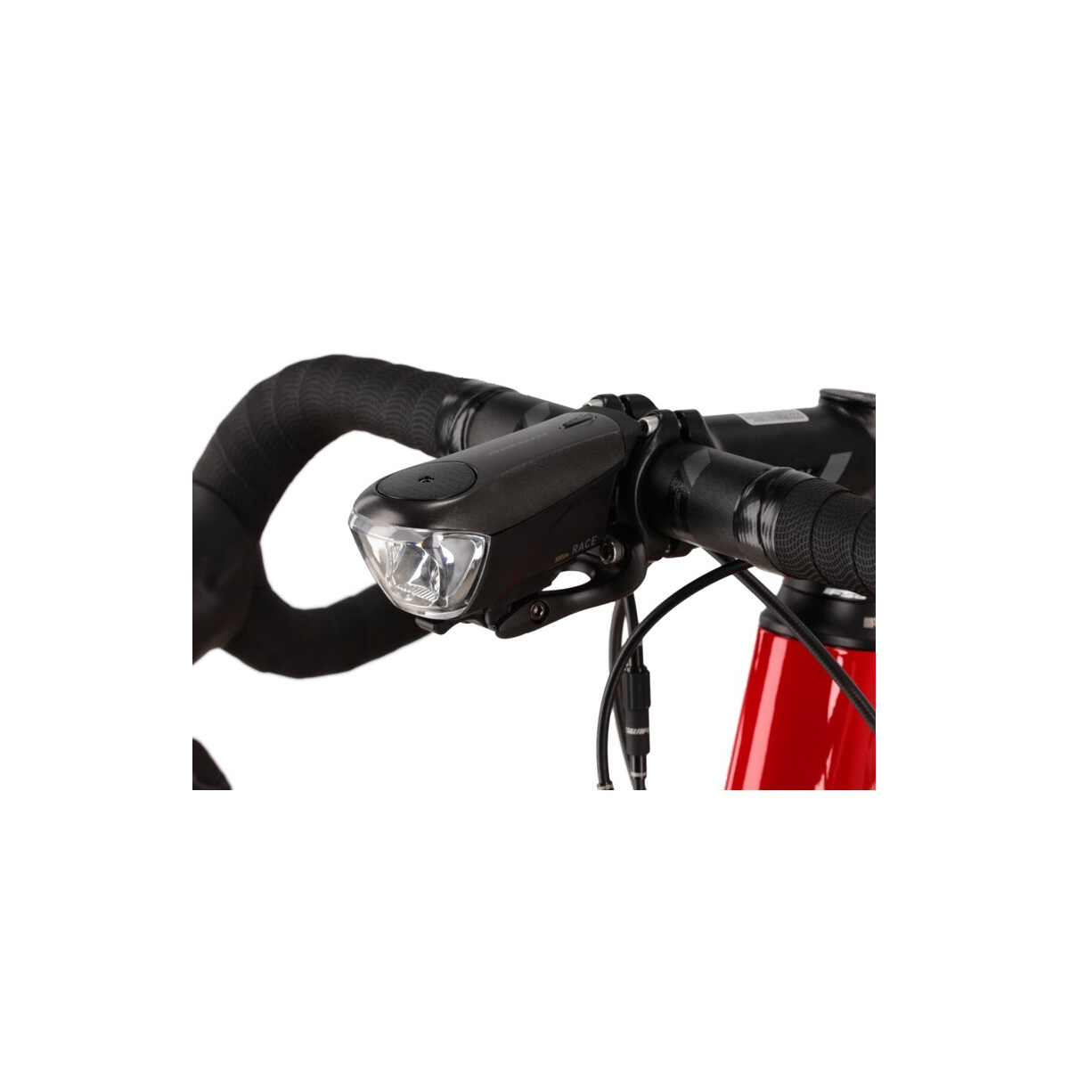 Lampka przednia KROSS Race - black Lampka przednia KROSS Race - black