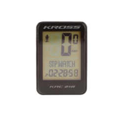 Licznik rowerowy KROSS KRC 218 -czarny/szary