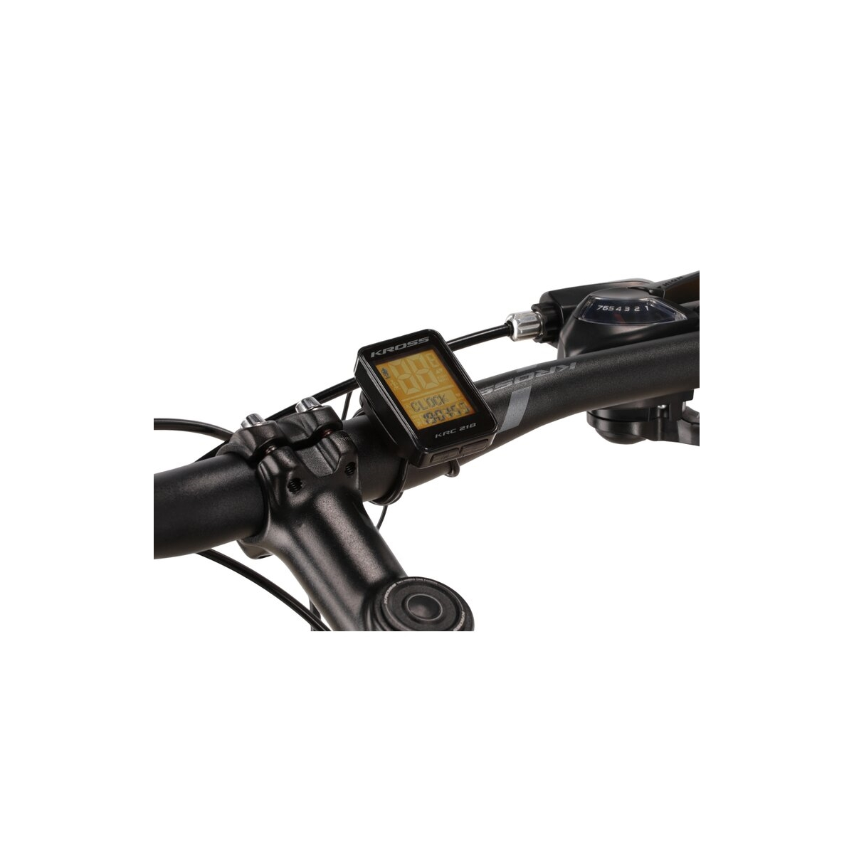 Licznik rowerowy KROSS KRC 218 -czarny/szary Licznik rowerowy KROSS KRC 218 -czarny/szary