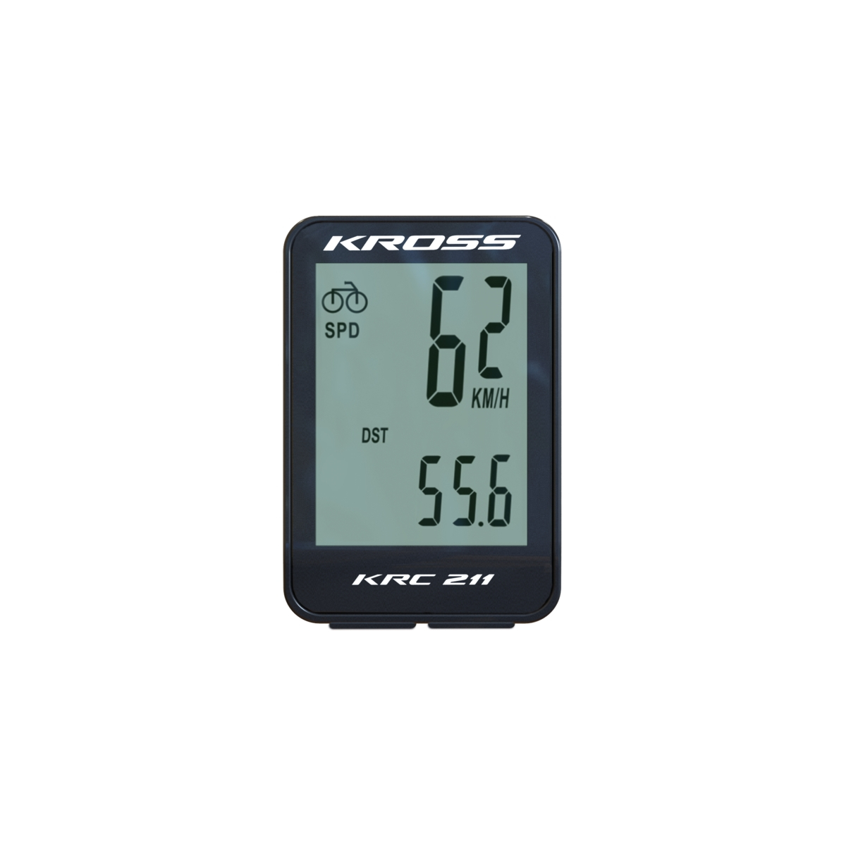 Licznik rowerowy KROSS KRC 211 - black Licznik rowerowy KROSS KRC 211 - black