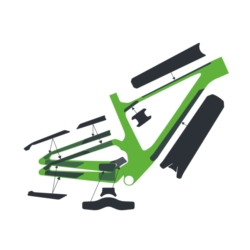 Ochrona ramy SYNCROS  KIT SPARK Carbon -clear matt