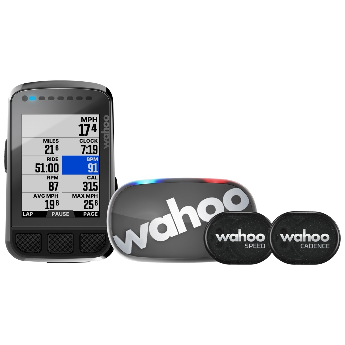 Komputer rowerowy WAHOO Element Bolt GPS Bundle - Nowy - 9