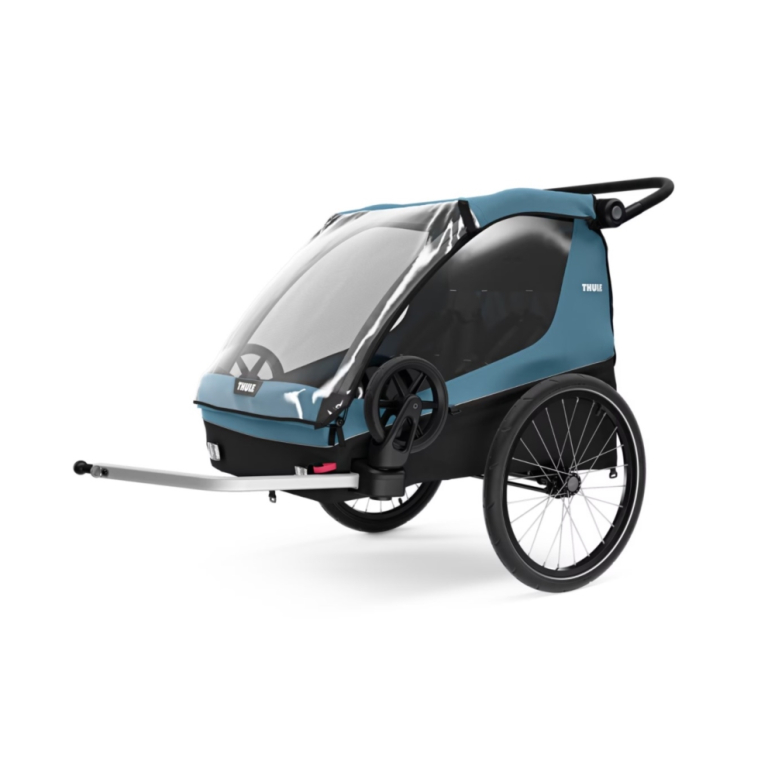 Przyczepka rowerowa THULE Courier Aegean Blue