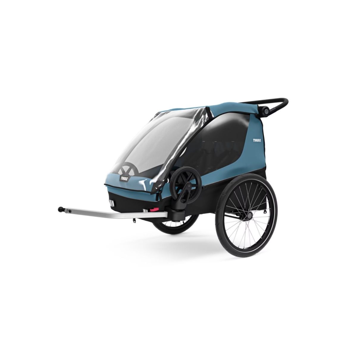 Przyczepka rowerowa THULE Courier Aegean Blue Przyczepka rowerowa THULE Courier Aegean Blue
