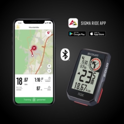 Licznik rowerowy SIGMA Rox 2.0 black Licznik rowerowy SIGMA Rox 2.0 black