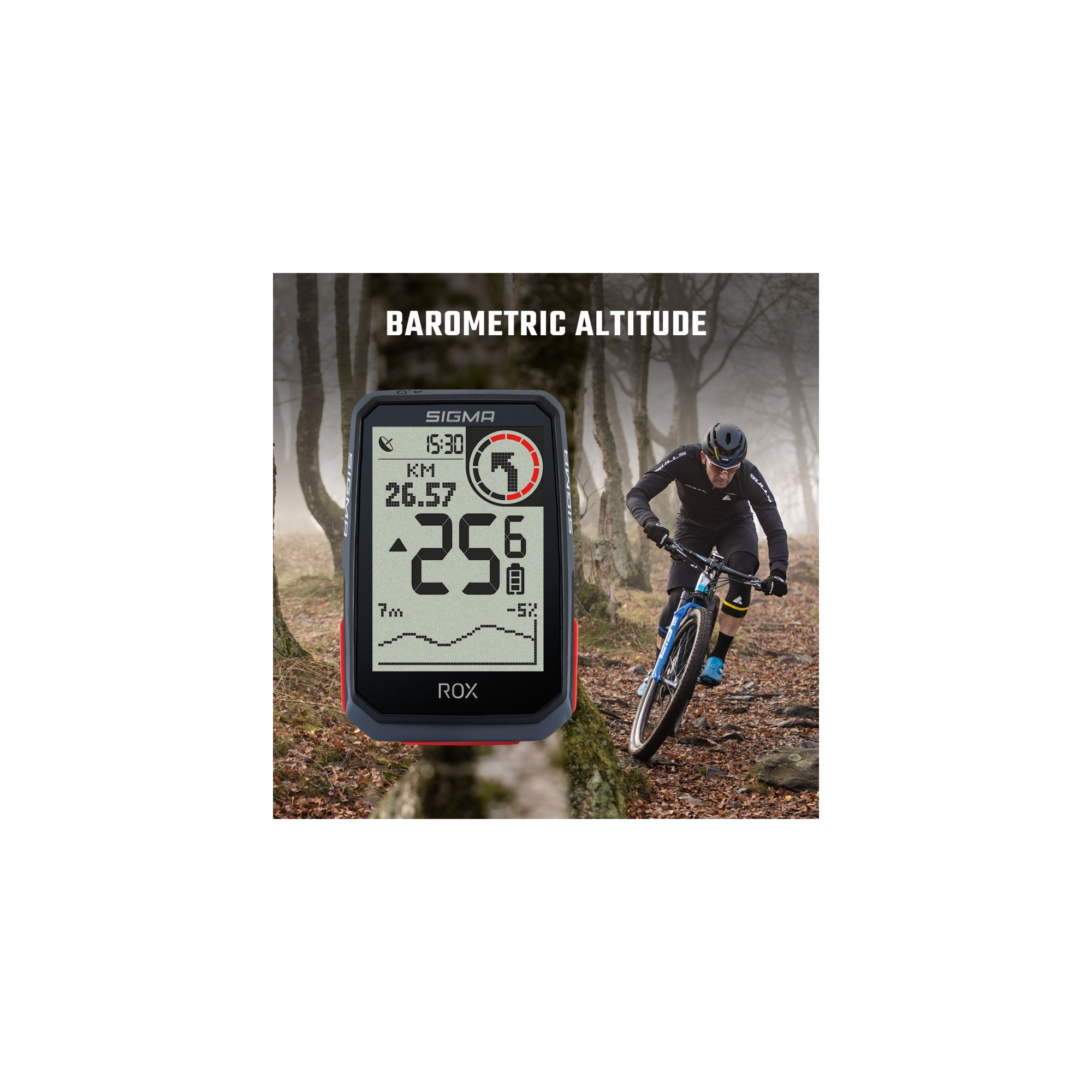 Licznik rowerowy SIGMA Rox 4.0 black