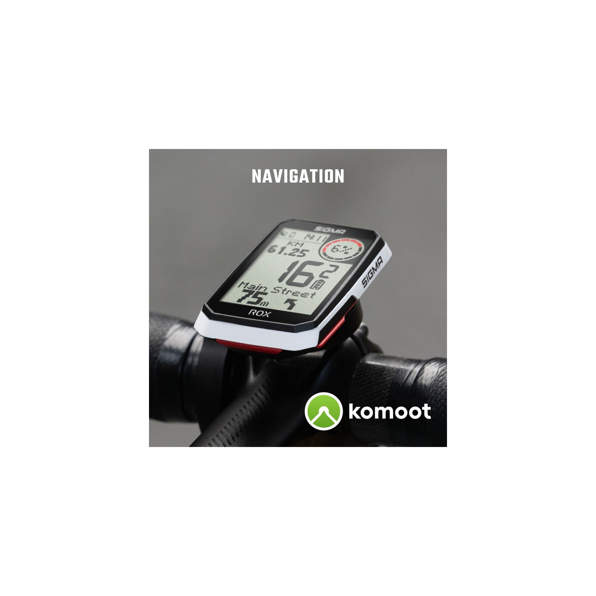 Licznik rowerowy SIGMA Rox 4.0 black