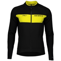 Kurtka dwustronna SCOTT RC WARM - black/sulphur yellow - 2022