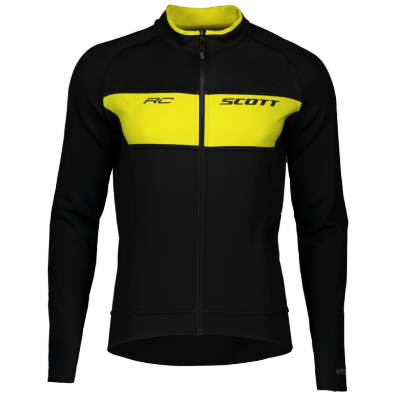 Kurtka dwustronna SCOTT RC WARM - black/sulphur yellow - 2022