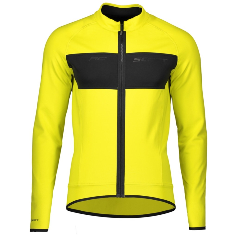 Kurtka dwustronna SCOTT RC WARM - black/sulphur yellow - 2022