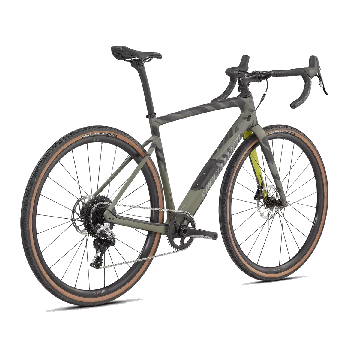 Rower gravelowy SPECIALIZED DIVERGE COMP CARBON - Satin Olive/Oak/Chrome/Wild - 2022 - 2 Rower gravelowy SPECIALIZED DIVERGE COMP CARBON - Satin Olive/Oak/Chrome/Wild - 2022 - 2