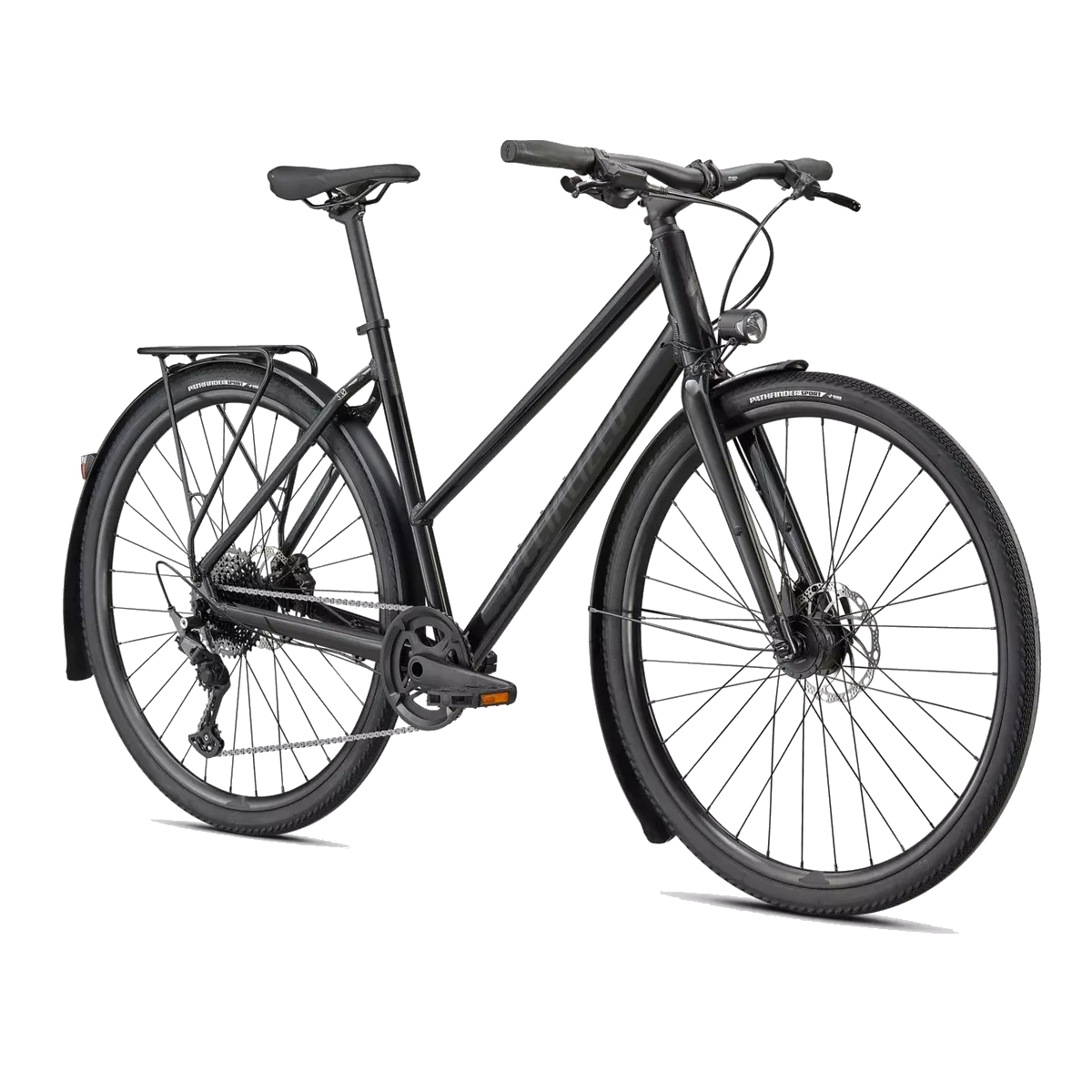 Rower damski SPECIALIZED SIRRUS X 3.0 EQ ST - Gloss Nearly Black / Black Reflective - 2022 - 2