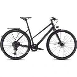 Rower damski SPECIALIZED SIRRUS X 3.0 EQ ST - Gloss Nearly Black / Black Reflective - 2022 - 1