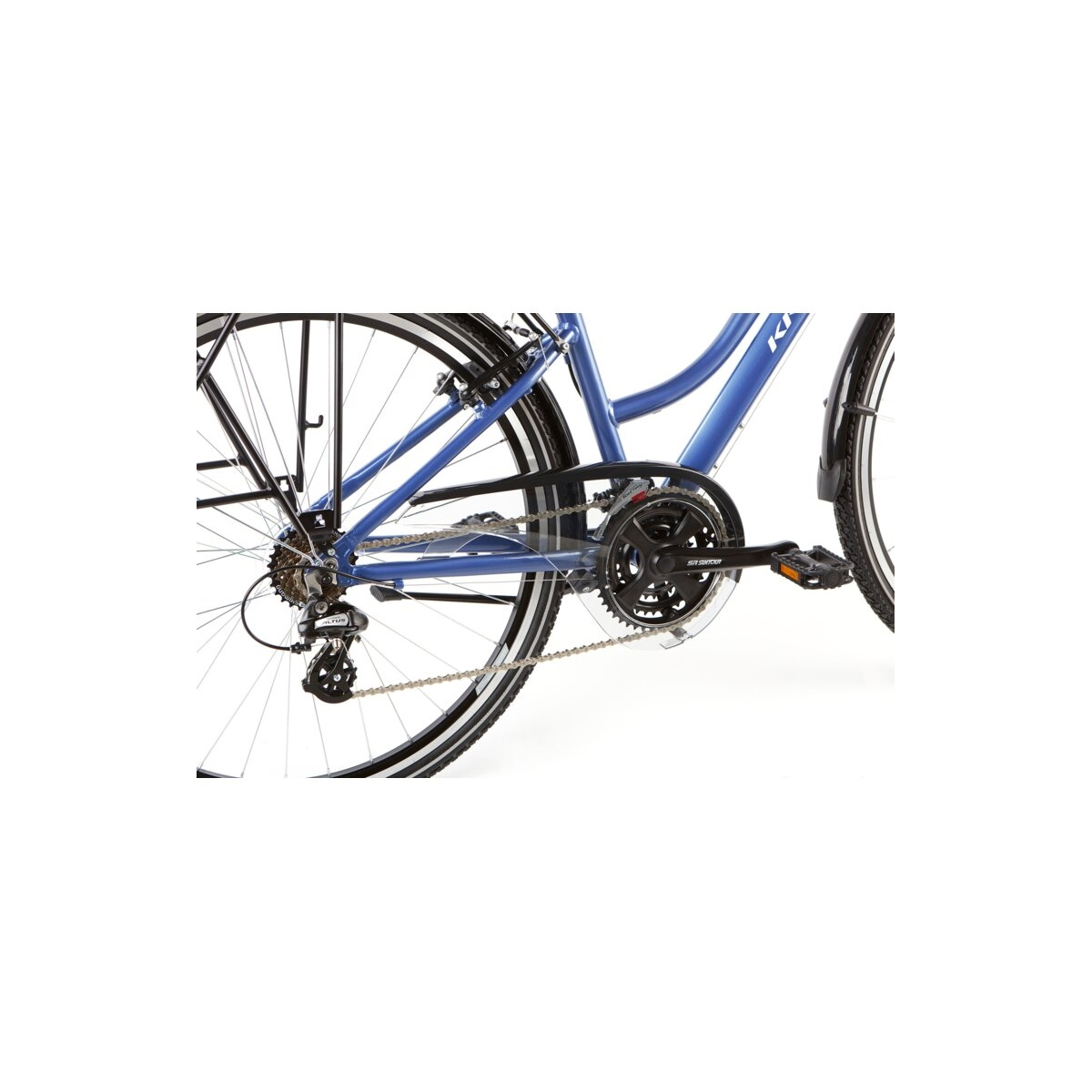 Rower Trekkingowy damski KROSS Trans 2.0 - niebieski - 2022 Rower Trekkingowy damski KROSS Trans 2.0 - niebieski - 2022