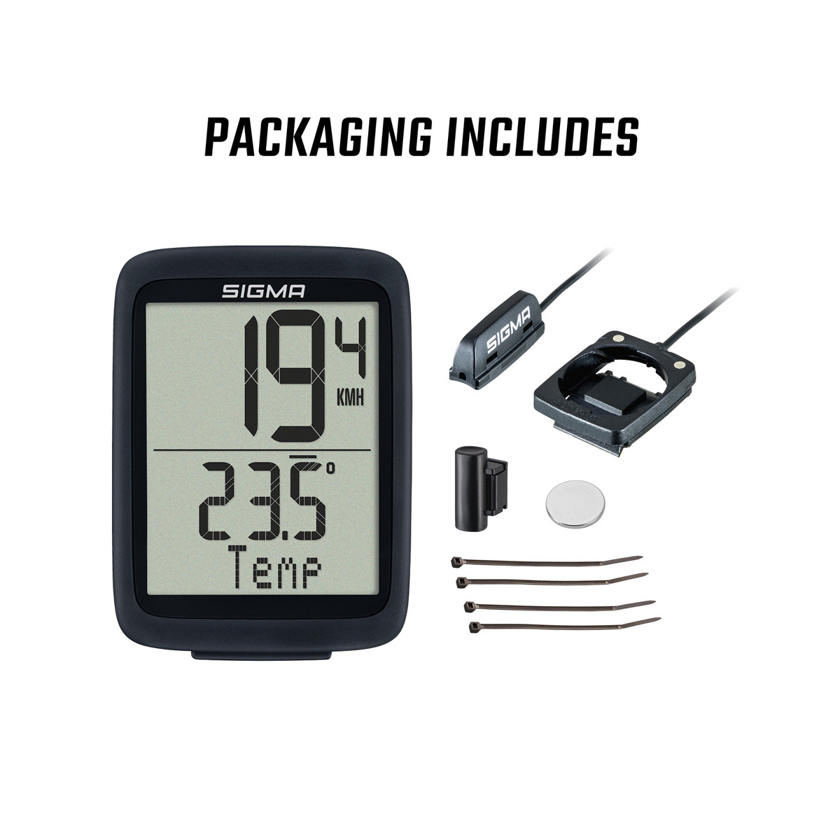 Licznik rowerowy SIGMA BC 10.0 WR