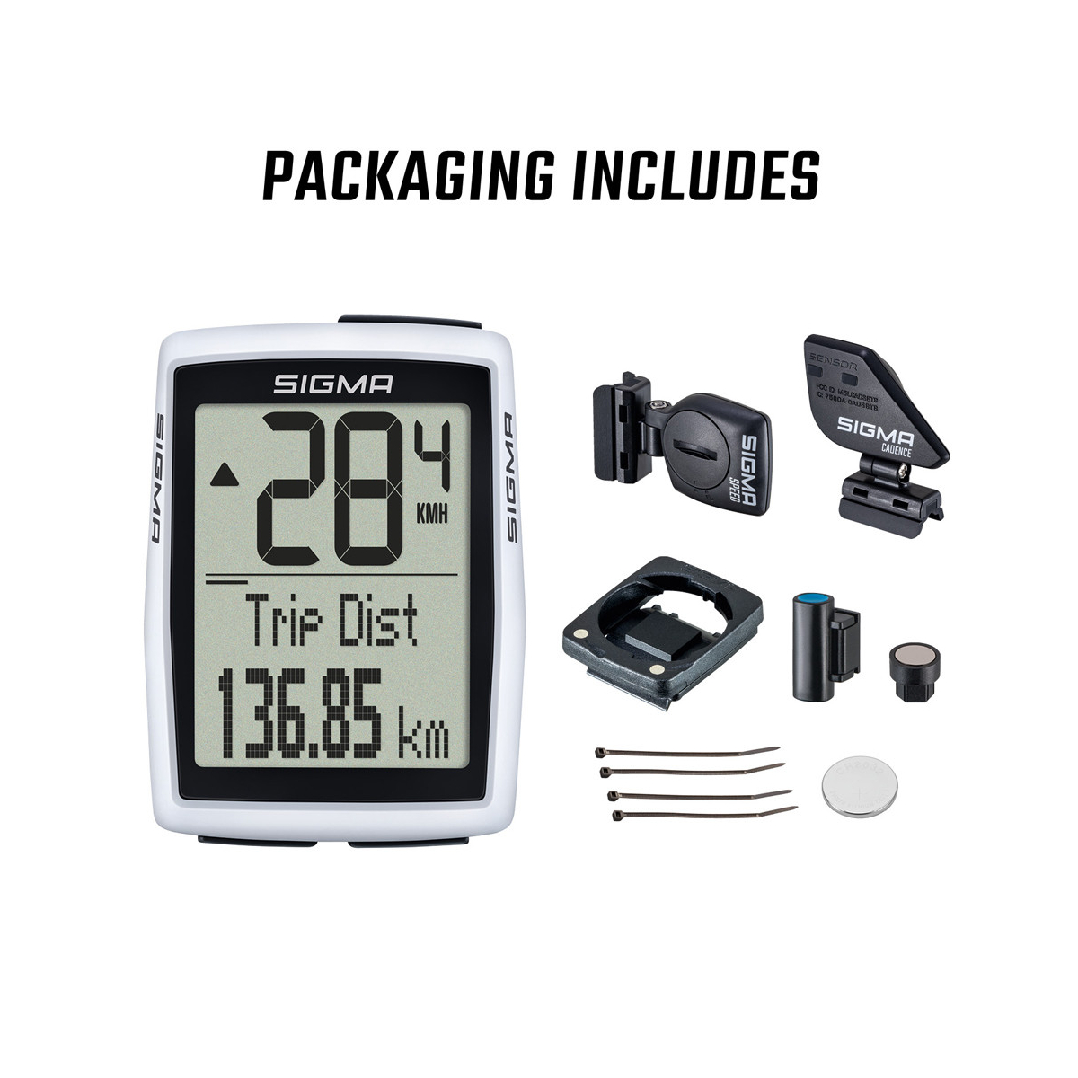 Licznik rowerowy SIGMA BC 12.0 WL STS CAD
