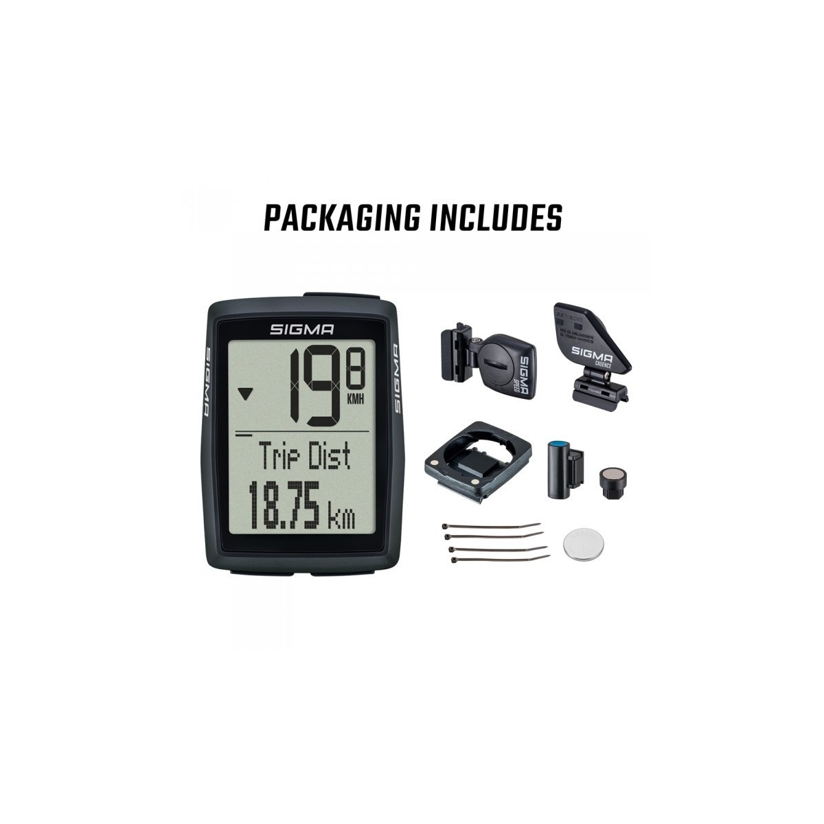 Licznik rowerowy SIGMA BC 14.0 WL STS CAD