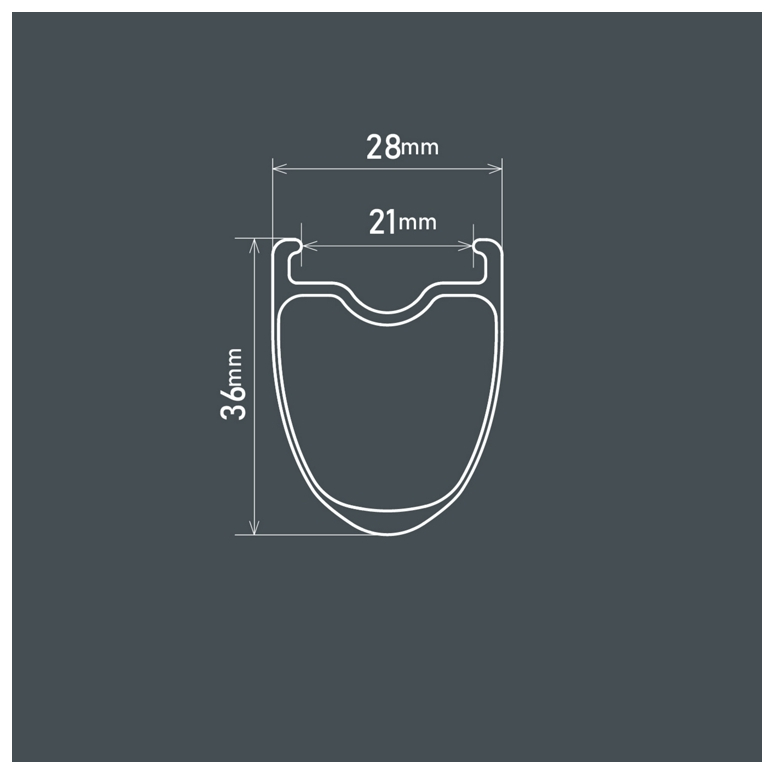 Koła rowerowe SHIMANO Ultegra C36 Tubeless Disc Brake