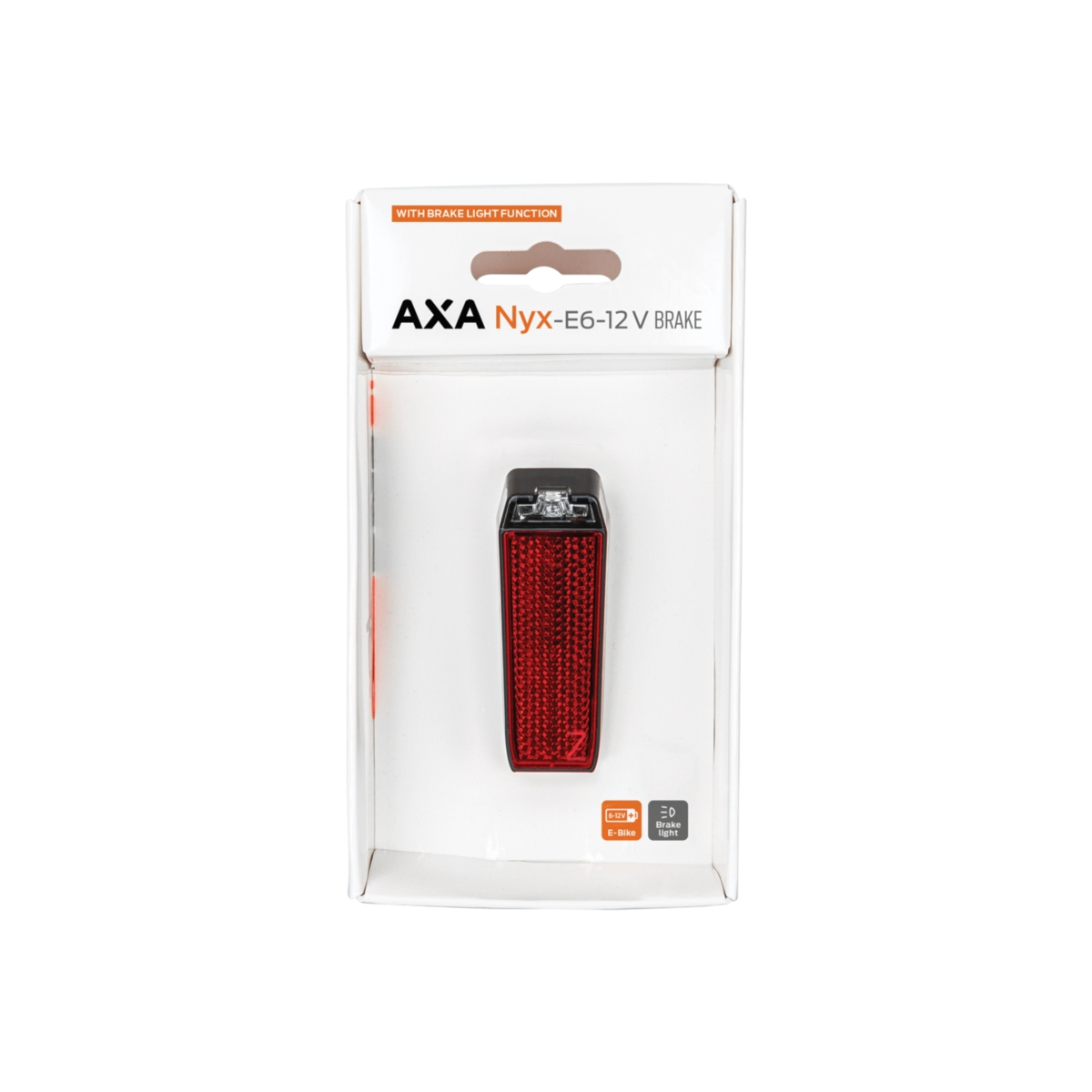 Lampa tył AXA Nyx E-bike 6-12V, brake light Lampa tył AXA Nyx E-bike 6-12V, brake light