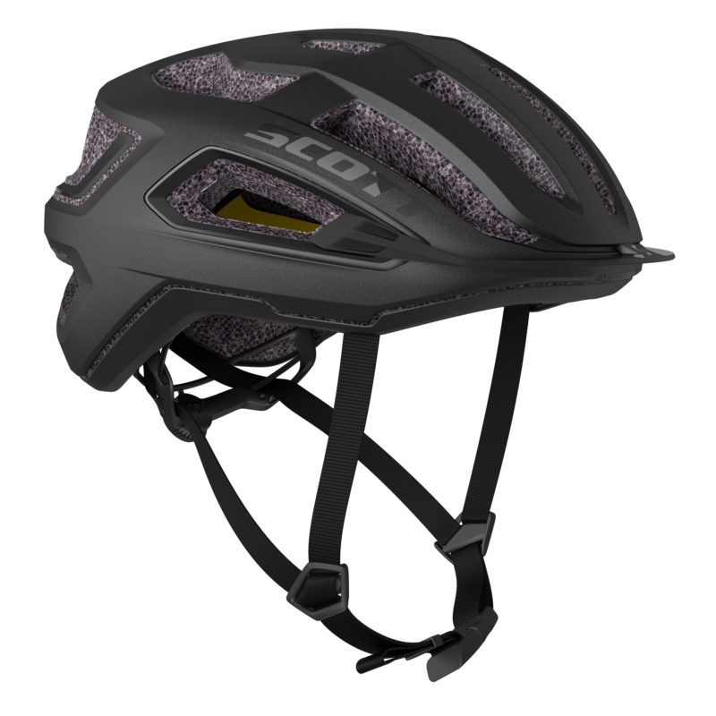 Kask SCOTT Arx Plus - black/radium yellow
