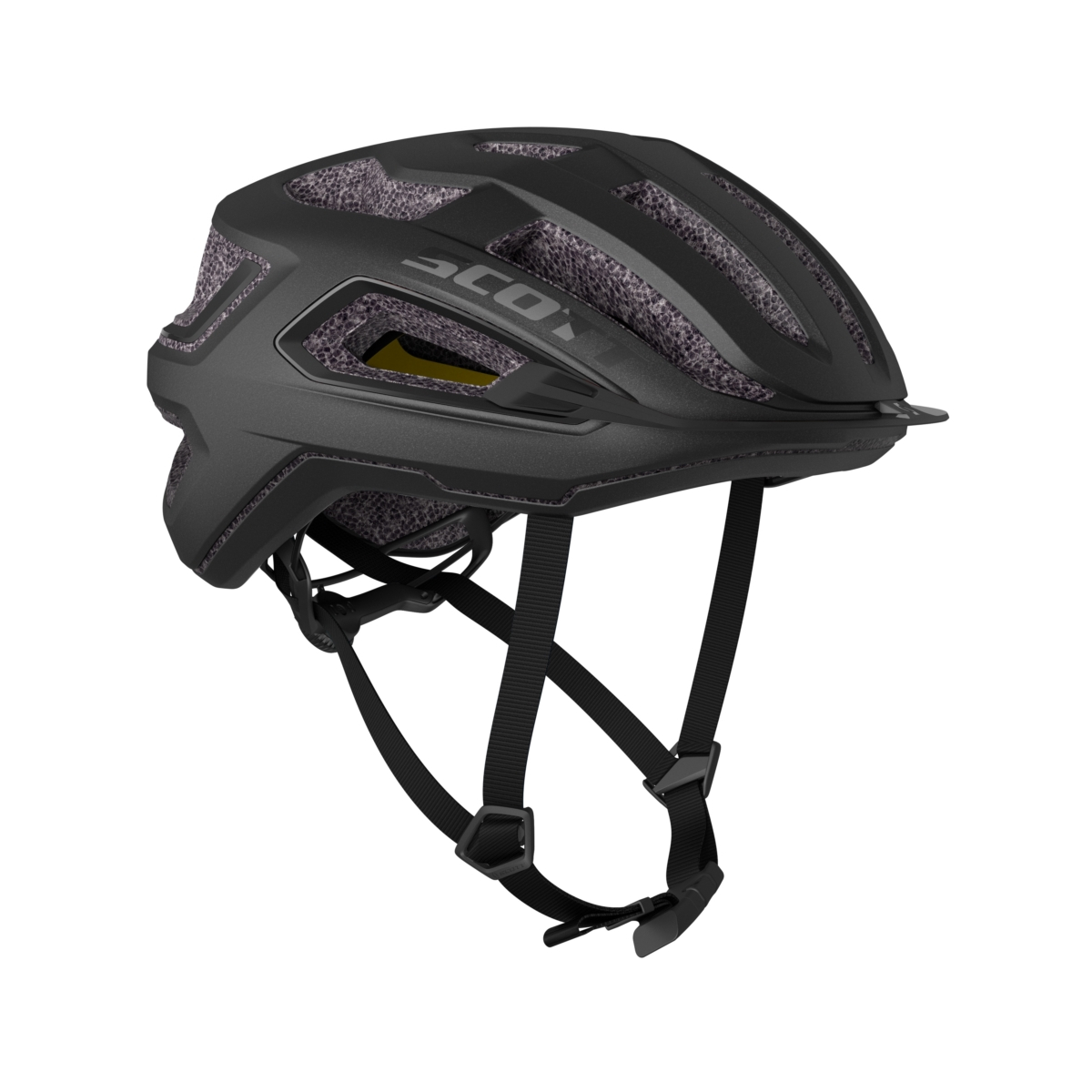 Kask SCOTT Arx Plus - black/radium yellow