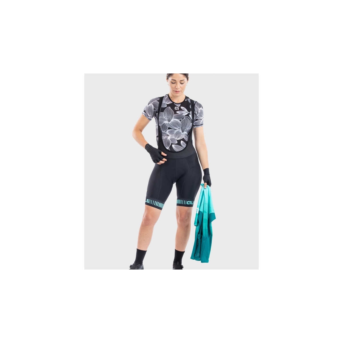 Spodenki rowerowe damskie ALE PR-R Strada