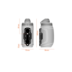 Bidon rowerowy FIDLOCK Twist 450 + baza Bike Bidon rowerowy FIDLOCK Twist 450 + baza Bike