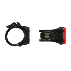 Oświetlenie rowerowe zestaw KNOG Blinder Mini Square Twinpack