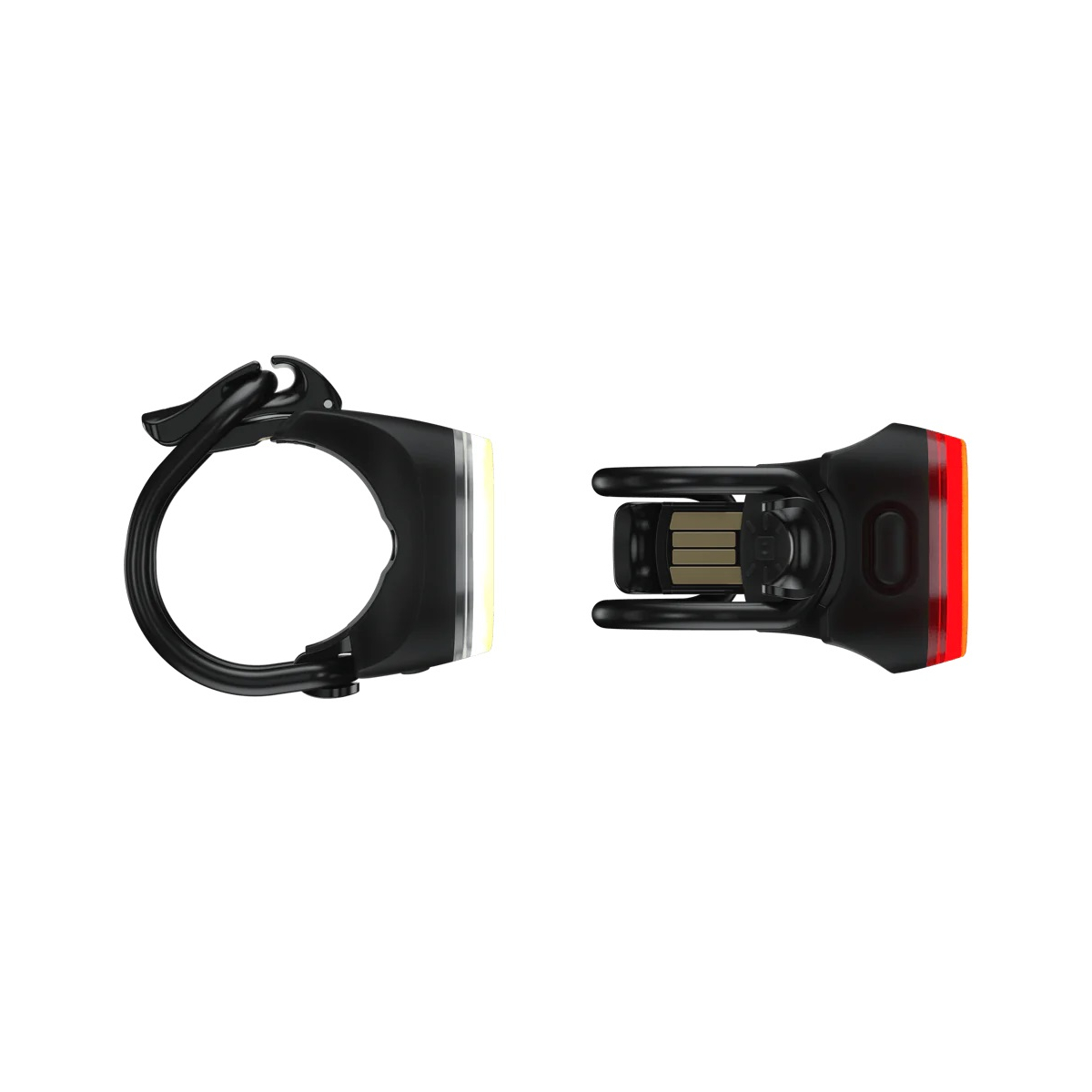 Oświetlenie rowerowe zestaw KNOG Blinder Mini Square Twinpack