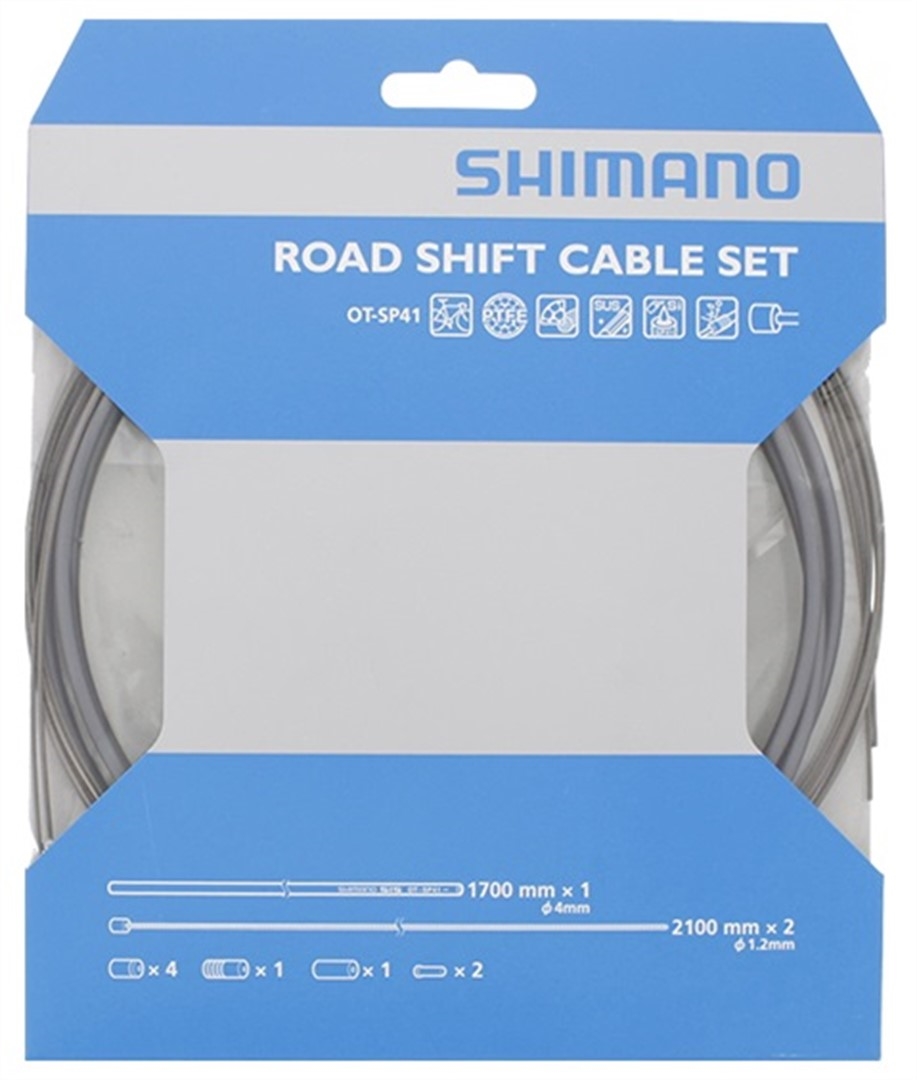 Zestaw linek i pancerzy przerzutki SHIMANO Road Zestaw linek i pancerzy przerzutki SHIMANO Road