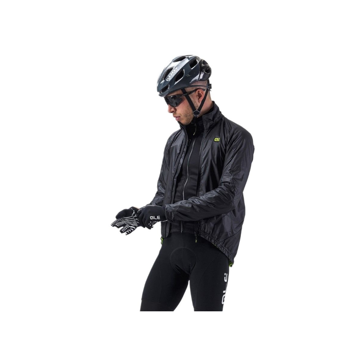 Kurtka rowerowa męska ALE Guscio Light Pack