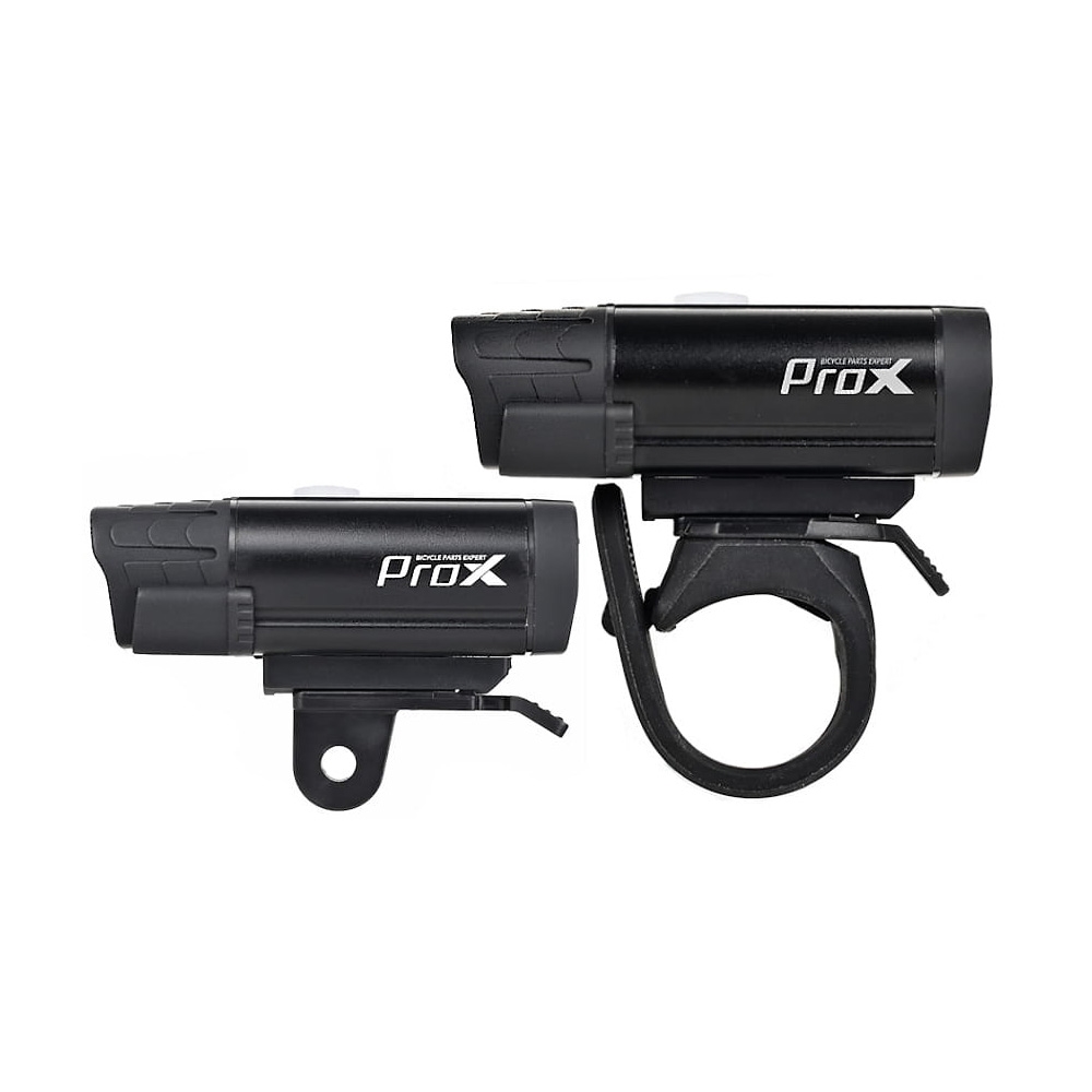 Oświetlenie rowerowe zestaw PROX Hydra II 400/10lm