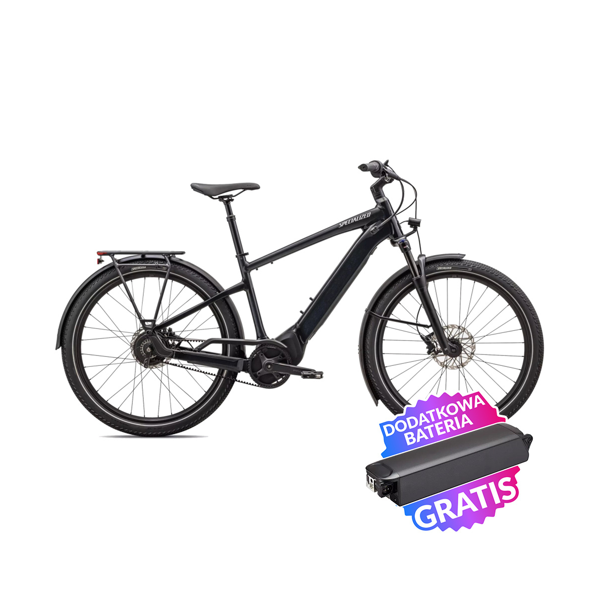 Rower elektryczny trekkingowy SPECIALIZED Turbo Vado 4.0 IGH + dodatkowa bateria gratis