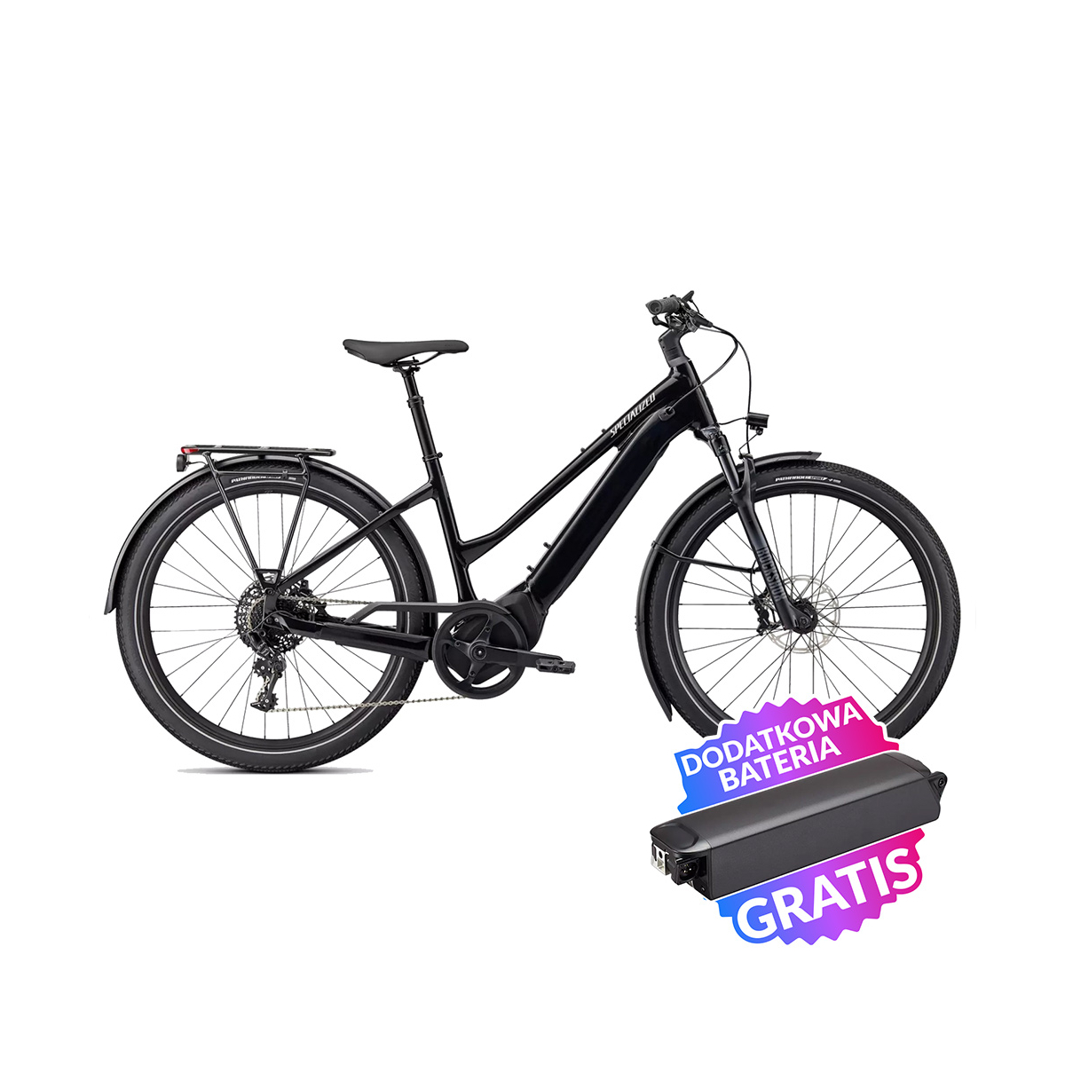 Rower elektryczny trekkingowy SPECIALIZED Turbo Vado 5.0 ST + dodatkowa bateria gratis