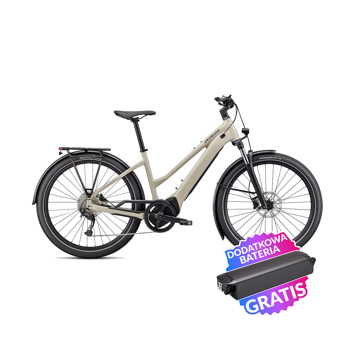 Rower elektryczny trekkingowy SPECIALIZED Turbo Vado 3.0 ST + dodatkowa bateria gratis