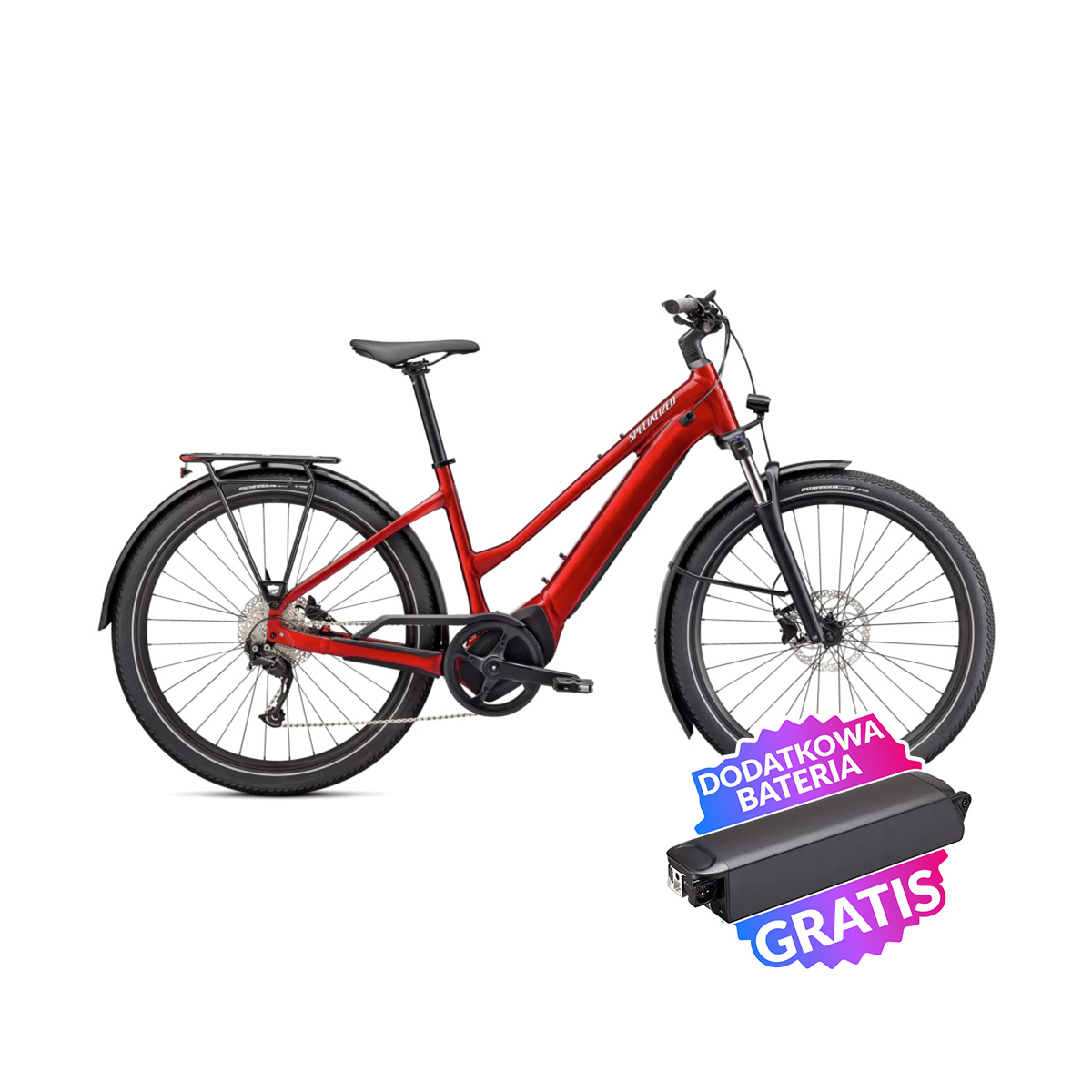 Rower elektryczny trekkingowy SPECIALIZED Turbo Vado 3.0 + dodatkowa bateria gratis