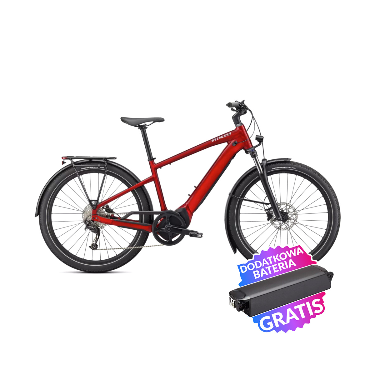 Rower elektryczny trekkingowy SPECIALIZED Turbo Vado 3.0 + dodatkowa bateria gratis