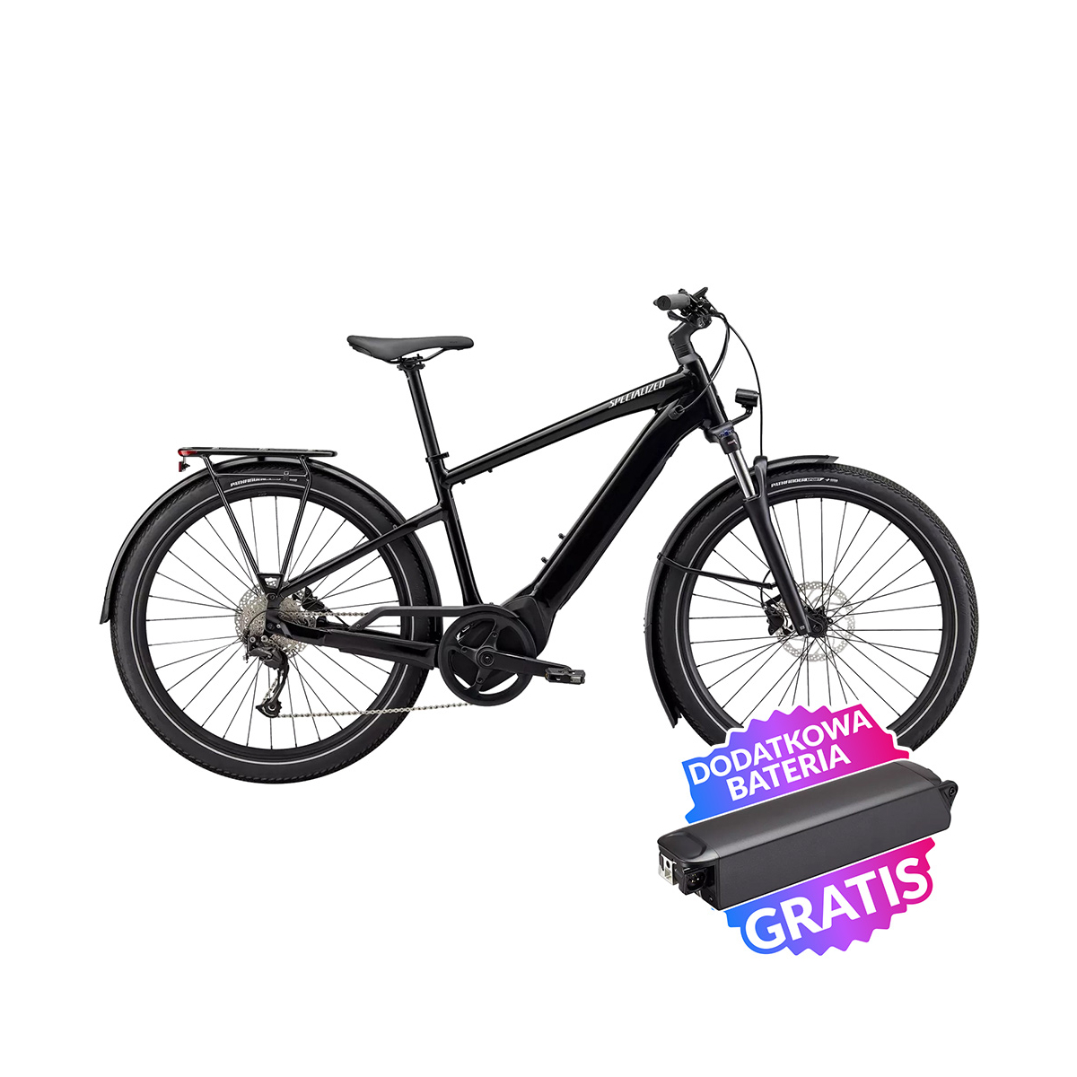 Rower elektryczny trekkingowy SPECIALIZED Turbo Vado 3.0 + dodatkowa bateria gratis