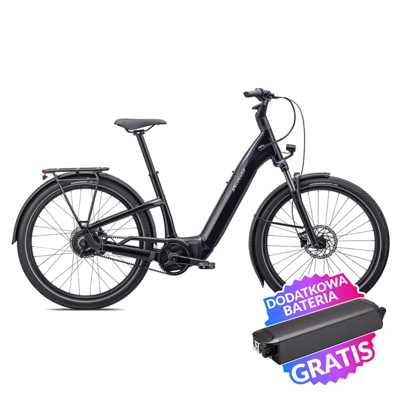 Rower elektryczny miejski SPECIALIZED Turbo Como 3.0 IGH + dodatkowa bateria gratis