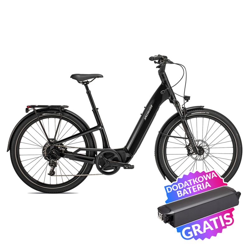 Rower elektryczny miejski SPECIALIZED Turbo Como 5.0 + dodatkowa bateria gratis
